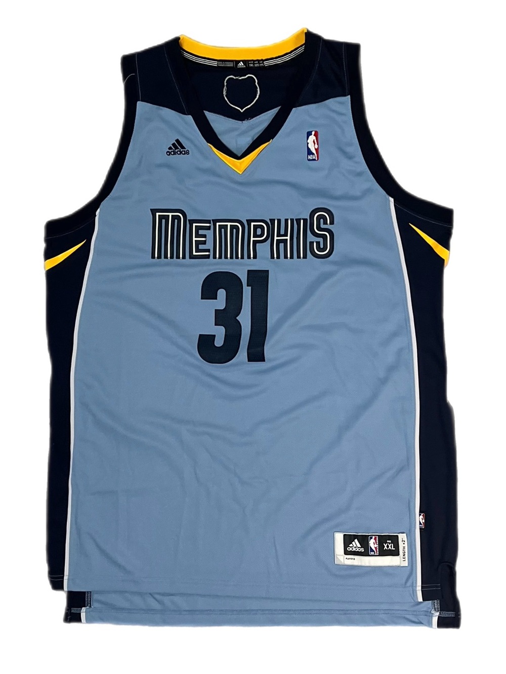 Adidas Memphis Grizzlies Shane Battier 2010 Authentic Third Alternate Jersey XXL